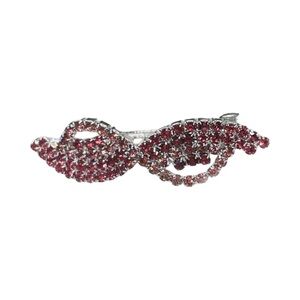 Sparkling Pink Rhinestone Hair Accessory 3.0”